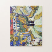 Stairway bij Auvers van Vincent Van Gogh Legpuzzel (Verticaal)