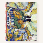 Stairway bij Auvers van Vincent Van Gogh Notitieboek (Voorkant)
