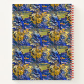 Stairway bij Auvers van Vincent Van Gogh Notitieboek (Achterkant)