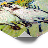 Stairway bij Auvers van Vincent Van Gogh Poster (Hoek)