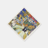 Stairway bij Auvers van Vincent Van Gogh Servet (Hoek)