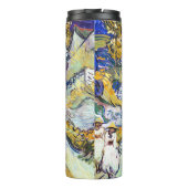 Stairway bij Auvers van Vincent Van Gogh Thermosbeker (Achterkant)