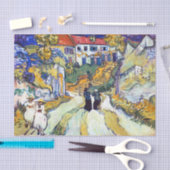 Stairway bij Auvers van Vincent Van Gogh Tissuepapier (Craft)