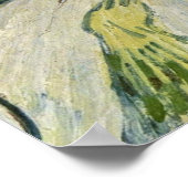 Stairway bij Auvers van Vincent Willem van Gogh Poster (Hoek)