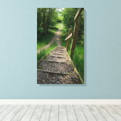 Stairway Canvas Afdruk (Insitu (Houten vloer))