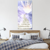Stairway naar de hemel canvas afdruk (Insitu (Slaapkamer))