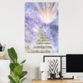 Stairway naar de hemel poster (Thuiskantoor)
