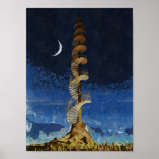 Stairway naar de hemel poster (Voorkant)