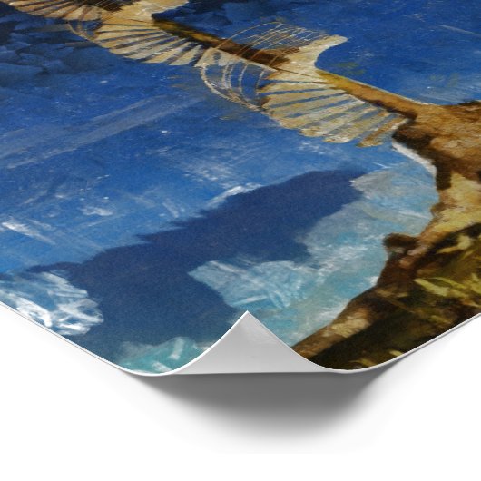 Stairway naar de hemel poster (Hoek)