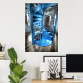 Stairway naar de hemel poster (Thuiskantoor)