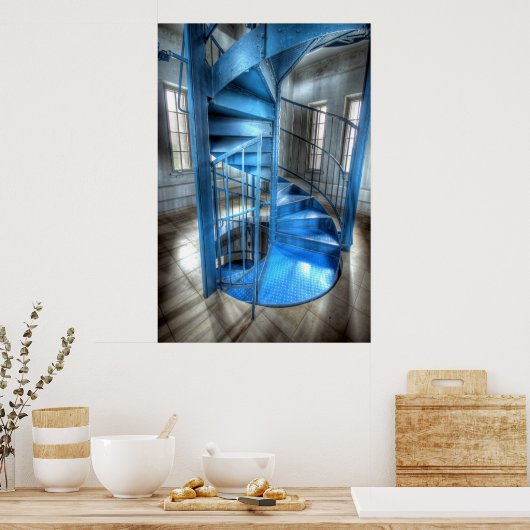 Stairway naar de hemel poster (Keuken)