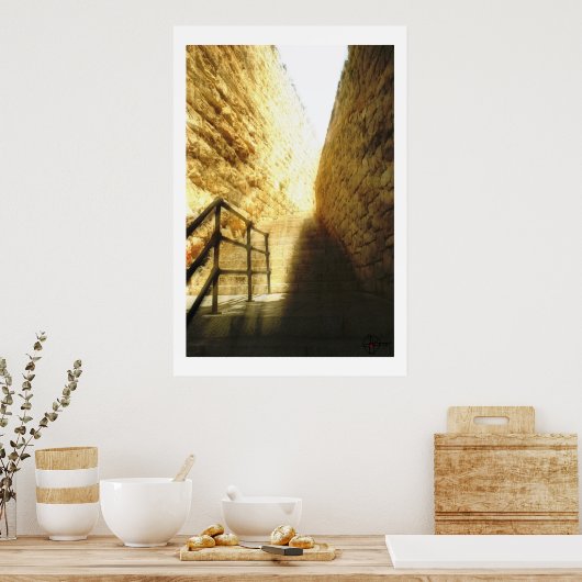 Stairway naar de hemel poster (Keuken)