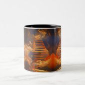 Stairway naar de hemel tweekleurige koffiemok (Center)