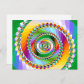 Stairway of Dreams Fantasy Fractal Briefkaart (Voorkant / Achterkant)