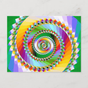 Stairway of Dreams Fantasy Fractal Briefkaart