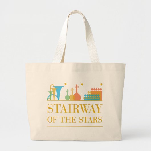 Stairway of the Stars Grote Tote Bag (Voorkant)