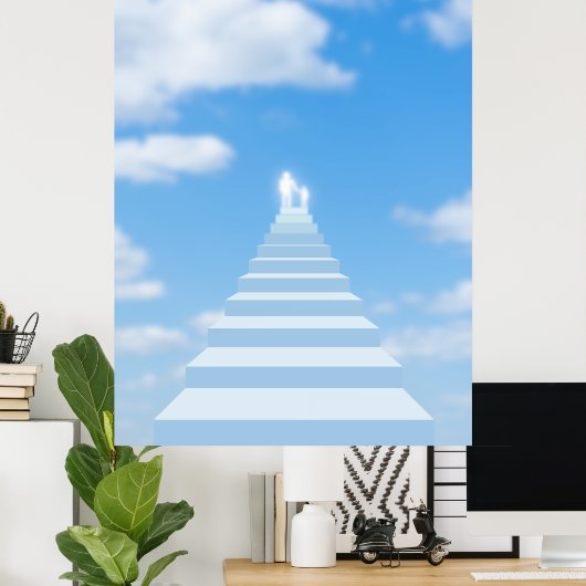 Stairway Poster (Thuiskantoor)