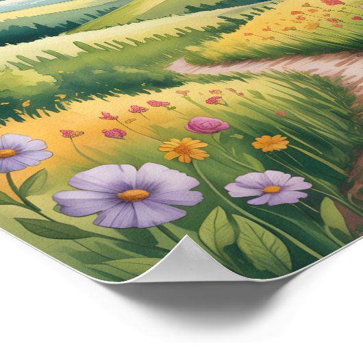 Stairway to Heaven I Poster (Hoek)