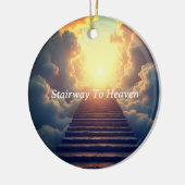 Stairway to Heaven Keramisch Ornament (Links)
