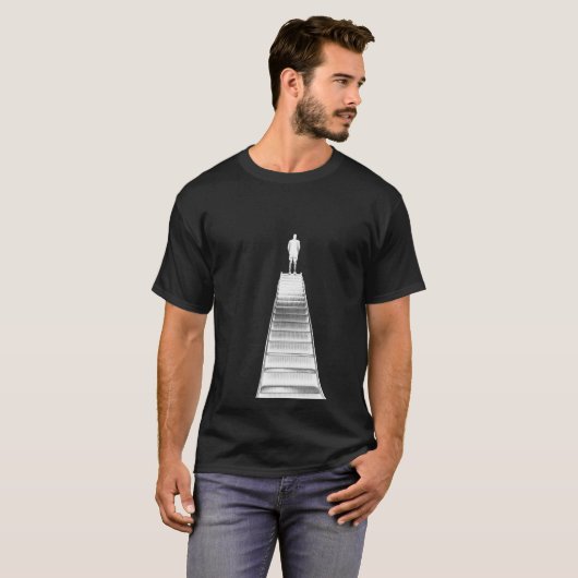 Stairway to heaven t-shirt (Voorkant volledig)