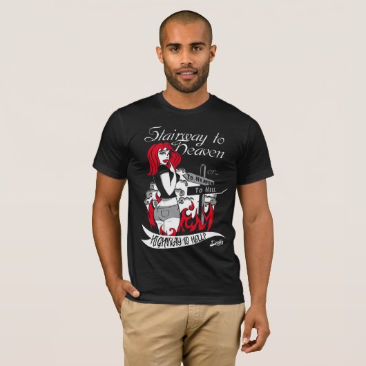 staIrway to hell T-shirt (Voorkant volledig)