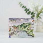 Staithes Beck Whitby Briefkaart (Staand voorkant)
