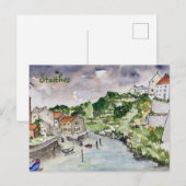 Staithes Beck Whitby Briefkaart (Voorkant / Achterkant)