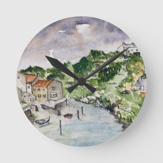 Staithes Beck Whitby Ronde Klok (Voorkant)