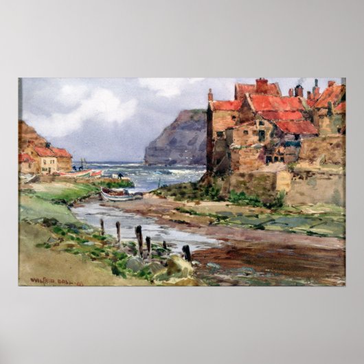 Staithes, c.1897-1918 poster (Voorkant)