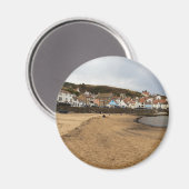 Staithes Harbour Beach and Village Front Magneet (Voorkant / Achterkant)