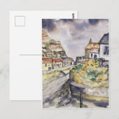 Staithes Harbour Briefkaart (Voorkant / Achterkant)