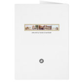 Staithes North Yorkshire England Waterverf (Achterkant)