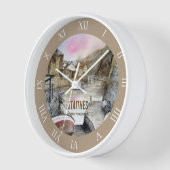 Staithes, North Yorkshire, Waterverf Engeland (Hoek)