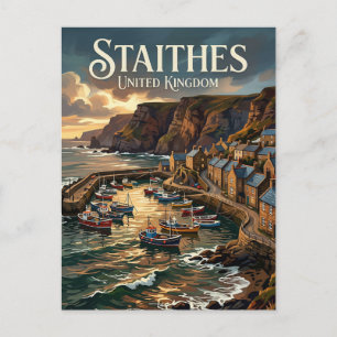 Staithes Verenigd Koninkrijk Briefkaart