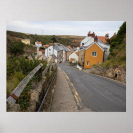 Staithes Village High Street Poster