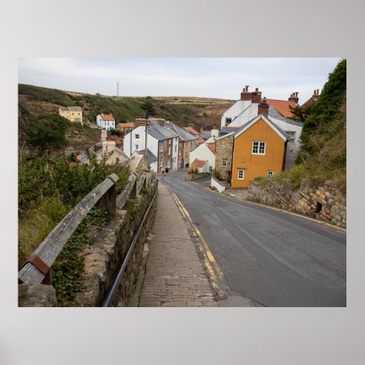 Staithes Village High Street Poster (Voorkant)