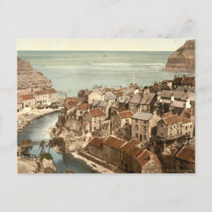 Staithes, Yorkshire, Engeland Briefkaart