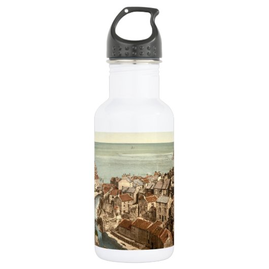 Staithes, Yorkshire, Engeland Waterfles (Voorkant)