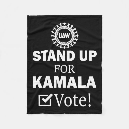 Staking komt op voor Kamala-stemming Fleece Deken (Voorkant)