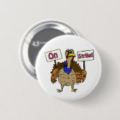 staking-turkije in gesprek ronde button 5,7 cm (Voorkant /achterkant)