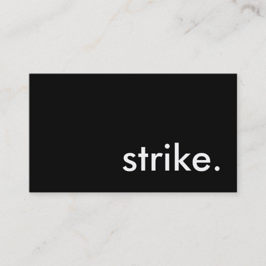 staking. visitekaartje (Voorkant)