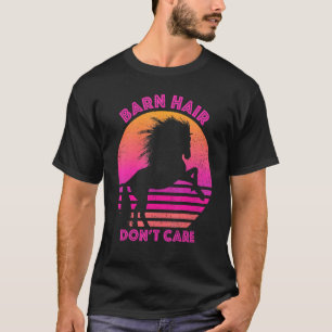 Stal Haar Maakt Niet Uit Liefde Paardrijen Equestr T-shirt