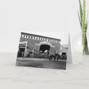 Stal van de livrei, 1865 kaart