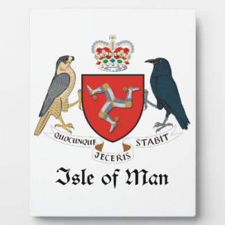 STAL VAN MAN - embleem/vlag/symbool/wapen Fotoplaat