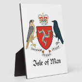 STAL VAN MAN - embleem/vlag/symbool/wapen Fotoplaat (Zijkant)