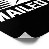 Stal Worker Art For Men Women Stman St Office Mail Poster (Hoek)