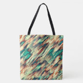 Stalagmiet of rots met flitsende kleuren canvas ta tote bag (Voorkant)
