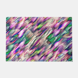 Stalagmiet of rots met flitsende kleuren deurmat