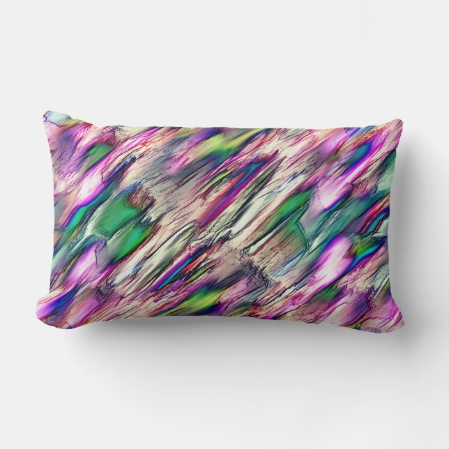 Stalagmiet of rots met flitsende kleuren kussen (Voorkant)