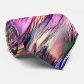 Stalagmiet of rots met flitsende kleuren stropdas (Opgerold)